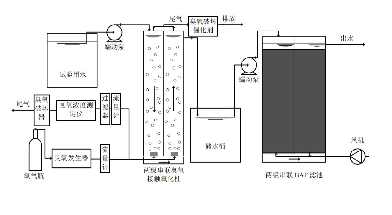 图2 一区二区三区水蜜桃-BAF连续流试验装置示意